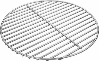 OEM Grille De Cuisson - Acier Niquel&eacute; - Diam&egrave;tre 34 Cm - Pour Barbecue &Agrave; Charbon 47 Cm - 1 Pi&egrave;ce