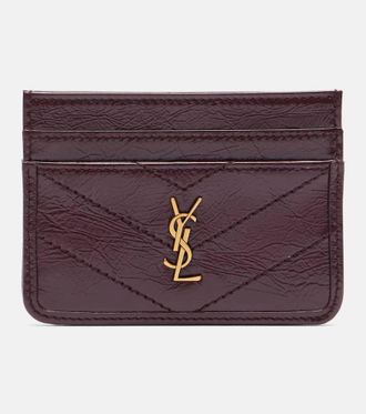 Saint Laurent Niki leather card holder