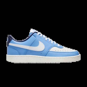 Nike Womens Court Vision Nn Shoes In Valor Blue White