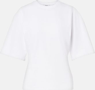 A Gold E Storey gathered cotton jersey T-shirt