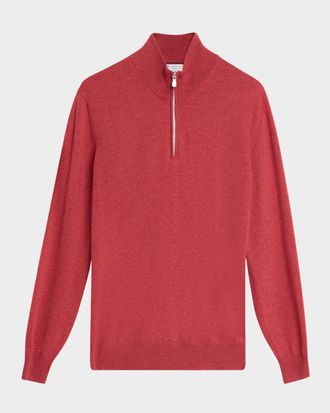Brunello Cucinelli Men & apos;s Cashmere Turtleneck Sweater
