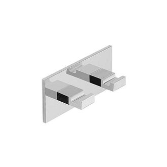 Gedy Gedy - D1261300000 Percha Doble G-malta Con Biadhesivo - Ref: D1261300000