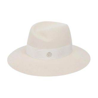 Maison Michel Hats, female, White, Size: S Virginie Hat