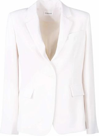 P.A.R.O.S.H. Blazer - Dames - Blazers - Wit - L - Polyester - Jassen
