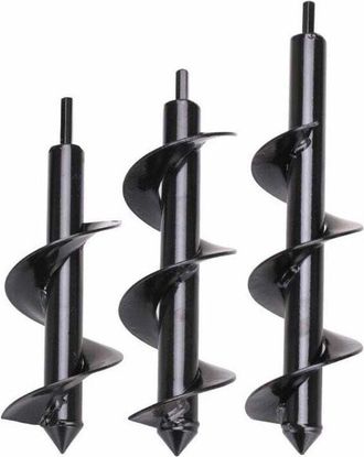 OEM Broca Helicoidal Para Jard&iacute;n (&oslash; 80 Y &Oslash; 300 Mm, 1 Unidad), Pr&aacute;ctica Herramienta Para Hacer Agujeros R&aacute;pidamente Y Plantar Flores, &Aacute;rboles Y Arbustos