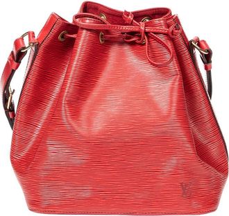 Louis Vuitton Red Epi Noe (Authentic Pre-Loved)