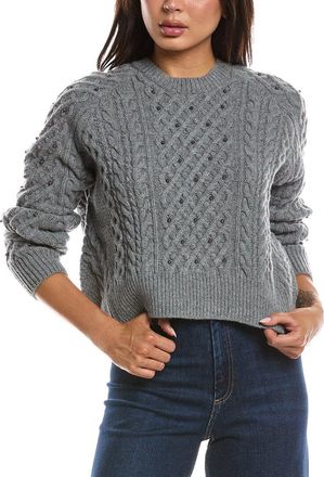 Rag & Bone Rag & Bone Liz Beaded Wool Sweater