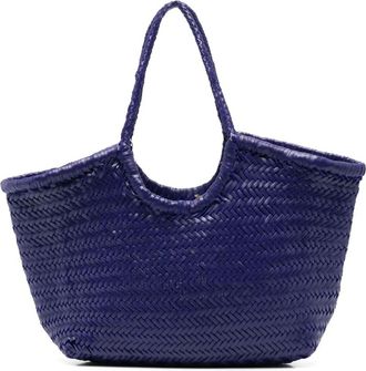 Dragon Diffusion large Nantucket tote bag - women - Calf Leather - OS - Purple