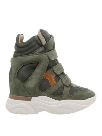 Isabel Marant Multicolor Khaki Balskee Sneakers