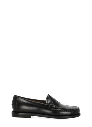 Sebago Black Patent Leather Loafers