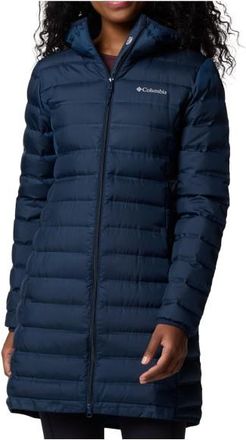 Columbia Lake 22 II Down Long Hooded Jacket Daunenjacke f&uuml;r Damen | blau