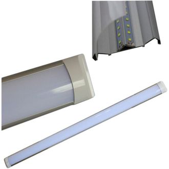 Trade Shop Trade Shop Traesio - Plafoniera Applique a Led Slim Smd Soffitto Lampada Profilo Spessore 27mm Luce - -Bianco Naturale 150 cm