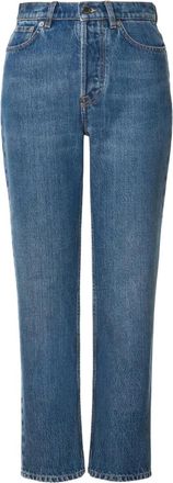 Alberta Ferretti Jeans crop - Blu
