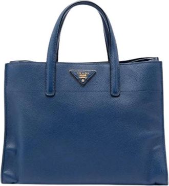 Prada Pre-owned Vintage Satchel - - Pre-owned - Donna - Blu - ONE SIZE