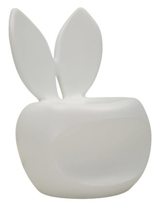 Mauro Ferretti Silla de exterior de pe blanca 57x55x79 cm