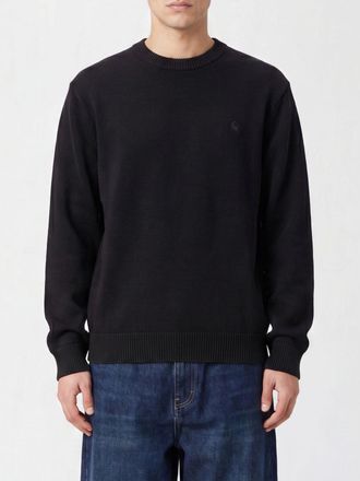 Carhartt Work in Progress Maglia girocollo in cotone con logo ricamato