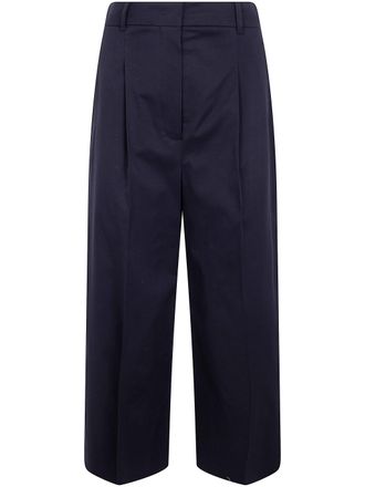 Max Mara Tequila Cotton Wide Leg Trousers