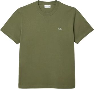 Lacoste T-shirt met klein logo - Heren - T-shirts - Groen - 2XL - Tops