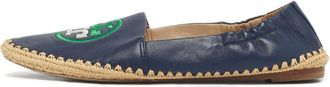 Tory Burch Espadrilles Ines con logo - Blu