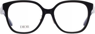 Dior Demo Square Ladies Eyeglasses CD50077F 001 56