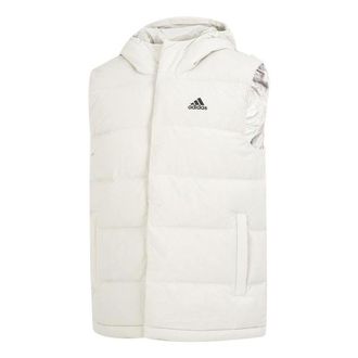 adidas Helionic Hooded Down Vests White HE1462