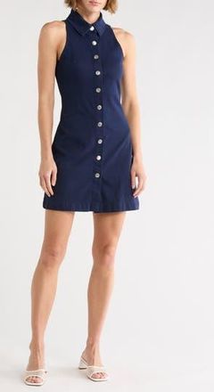 DL1961 Payton Sleeveless Shirtdress in Bright Navy at Nordstrom Rack, Size X-Small