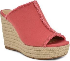 Nine West Baja Platform Wedge Sandal in Medium Pink at Nordstrom Rack, Size 9.5