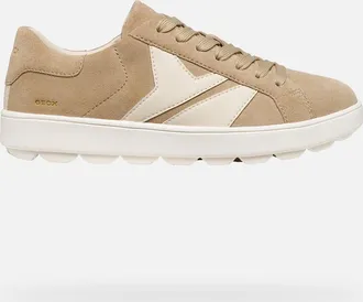 Geox Spherica Ecub-1 B Woman Cream/papyrus, Size: 36