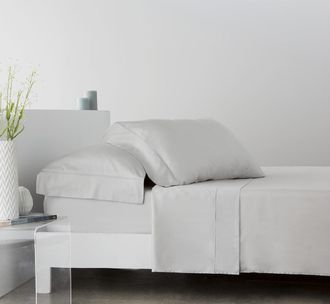 COTTON ARTEAN Juego de s&aacute;banas Bamb&uacute; 100% org&aacute;nico Gris 160x260 Cama de 90