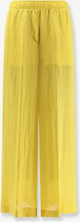 Nude Pantaloni in misto lino - NUDE - gender_Woman