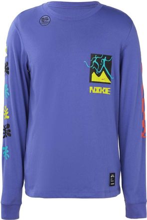 Nike AS U NK Dry Tee LS A.I.R. Rush VIOLET Purple CW0942-554