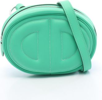 Herm&egrave;s Green Swift Leather Fanny Pack (Pre-Owned)