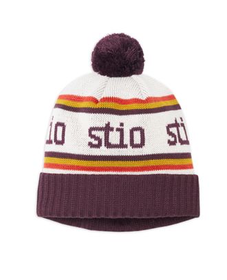 Stio | Unisex Percy Beanie Hat in Aubergine
