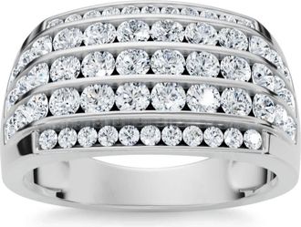 Pompeii3 2Ct Mens Diamond Ring in 14k Gold Lab Grown