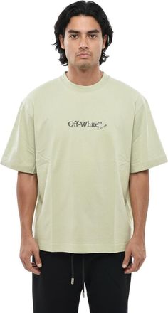 Off-white Light Green Logo T-Shirt
