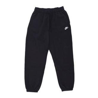 Nike Dames, Broeken, Zwart, Maat: L Fleece