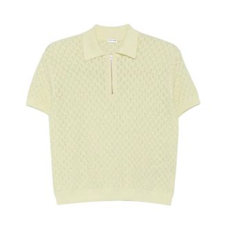 Jil Sander Tops, Dames, Geel, L, Poloshirt