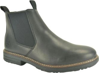Rieker Chelsea Boot - Heren - Chelseaboots - Zwart - 43 EU - Leer - Schoenen