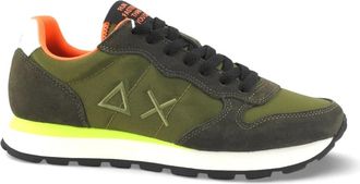 Sun 68 Sneakers - Heren - Sneakers - Groen - 41 EU - Leer - Schoenen