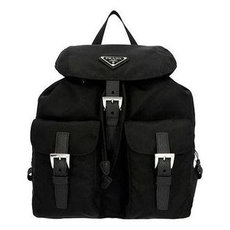 Prada (WMNS) PRADA SS26 Small Re-Nylon Backpack Black 1BZ677-RV44-F0002