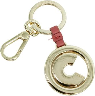 Coccinelle Portachiavi - Dames - Sleutelhangers & Tashangers - Geel - ONE Size - Leer - Accessoires