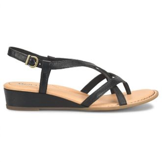 Born Womens Sibyl Sandal In Black