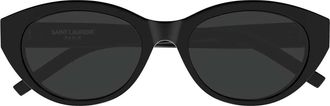Saint Laurent Sunglasses Sl M148/F 001 Black/Black Women