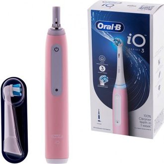 Braun Cepillo De Dientes El&eacute;ctrico Oral-b Io Series 3 Blush Pink Magn&eacute;tico Rosa