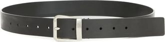 Maison Margiela 35H leather belt - men - Calf Leather - S - Black
