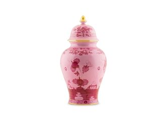 Ginori 1735 Oriente Italiano - Jarr&oacute;n Potiche Grande Con Tapa cm 38