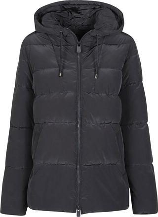 Pinko Pinko, Jassen, Dames, Zwart, L, Eleodoro Padded Caban
