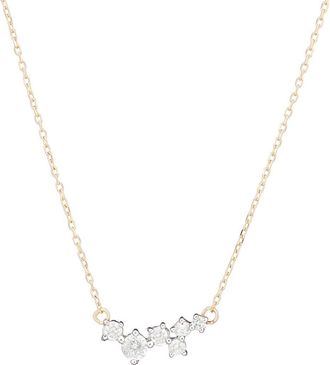Adina Reyter Scattered Diamond Pendant Necklace in 14K Yellow Gold at Nordstrom