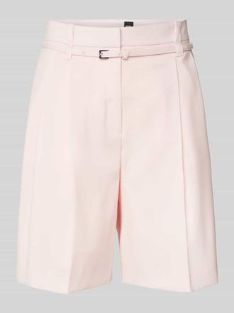 HUGO BOSS Relaxed Fit Shorts mit G&uuml;rtel Modell Taleda in Hellrosa, Gr&ouml;&szlig;e 42