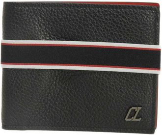 Christian Louboutin Black Leather Wallet (Bi-Fold) (Pre-Owned)